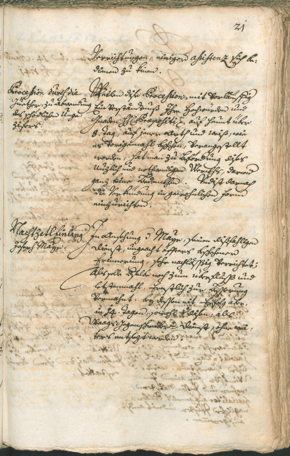 Stadtarchiv Bozen - BOhisto Ratsprotokoll 1741/44 