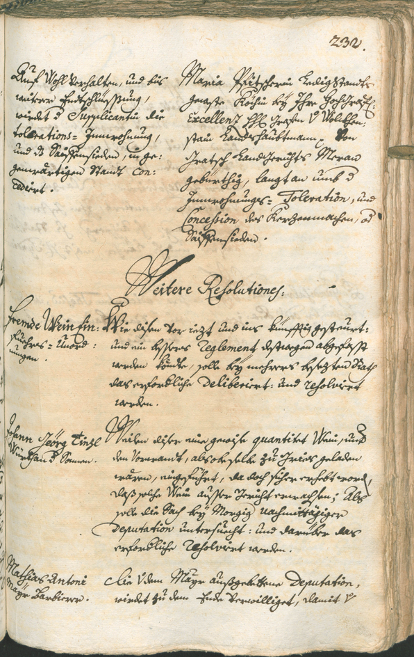 Civic Archives of Bozen-Bolzano - BOhisto Ratsprotokoll 1741/44 