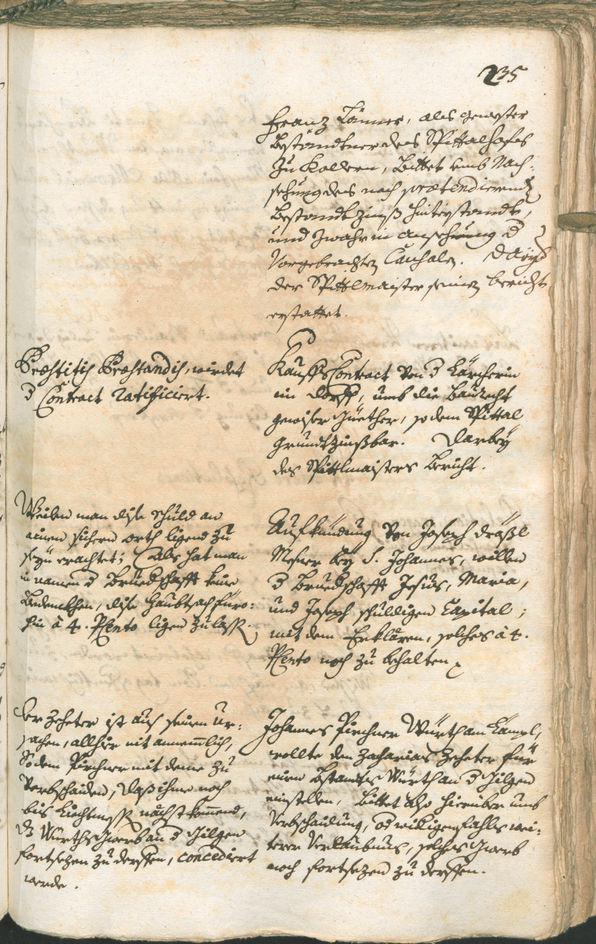 Archivio Storico della Città di Bolzano - BOhisto protocollo consiliare 1741/44 