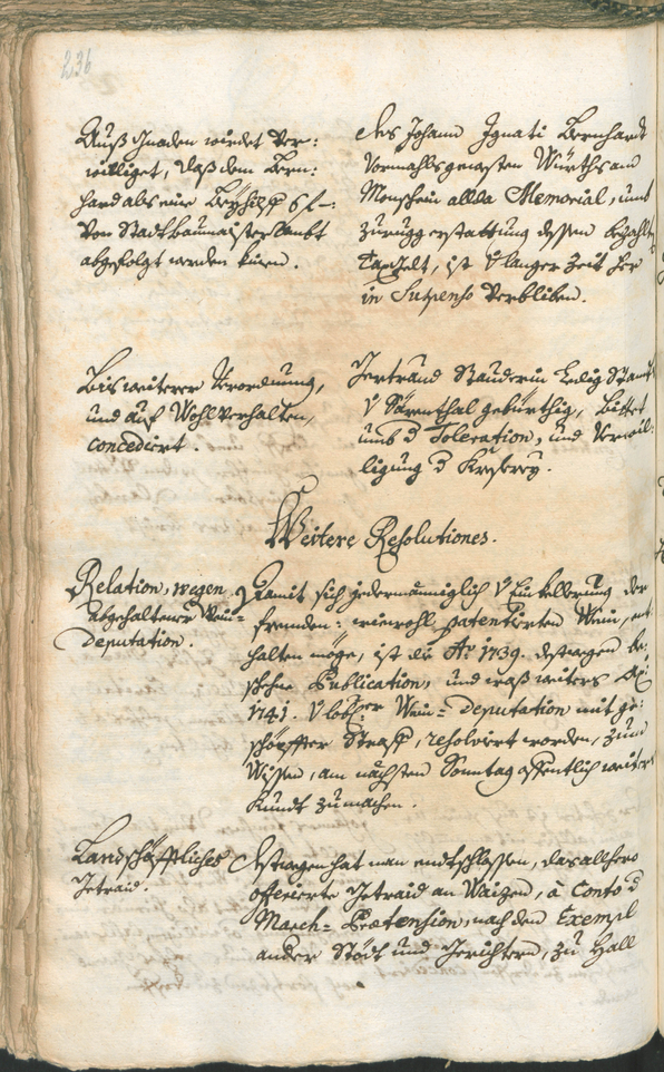 Archivio Storico della Città di Bolzano - BOhisto protocollo consiliare 1741/44 