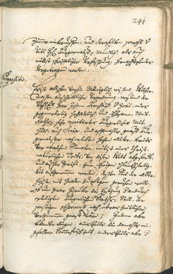 Civic Archives of Bozen-Bolzano - BOhisto Ratsprotokoll 1741/44 