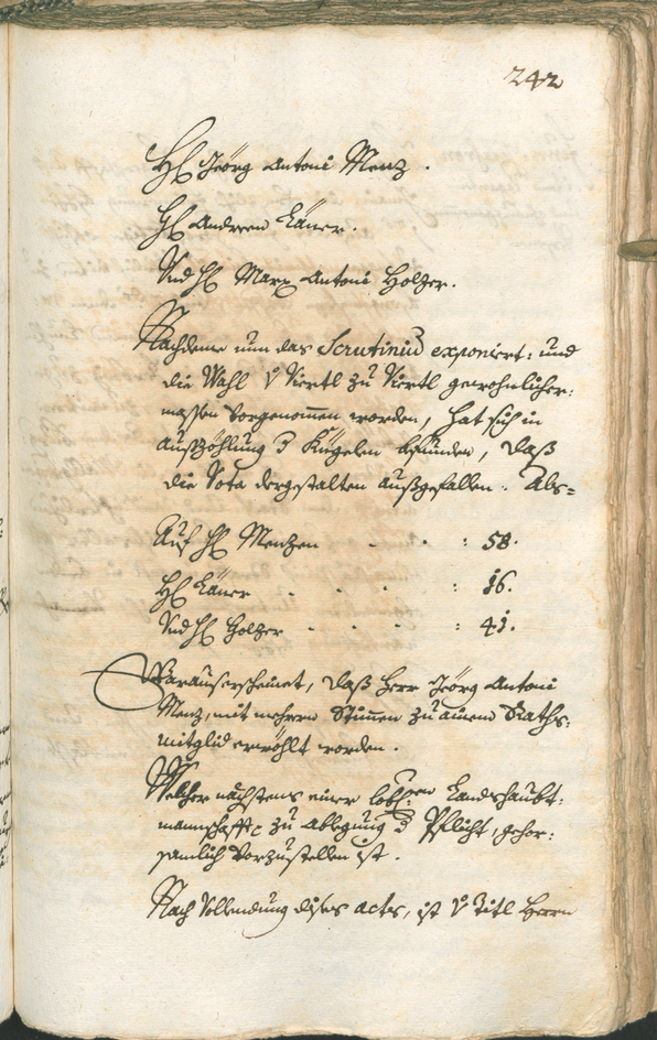 Civic Archives of Bozen-Bolzano - BOhisto Ratsprotokoll 1741/44 