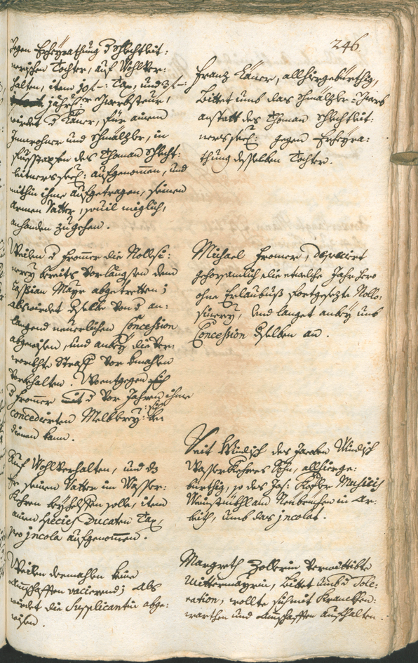 Archivio Storico della Città di Bolzano - BOhisto protocollo consiliare 1741/44 