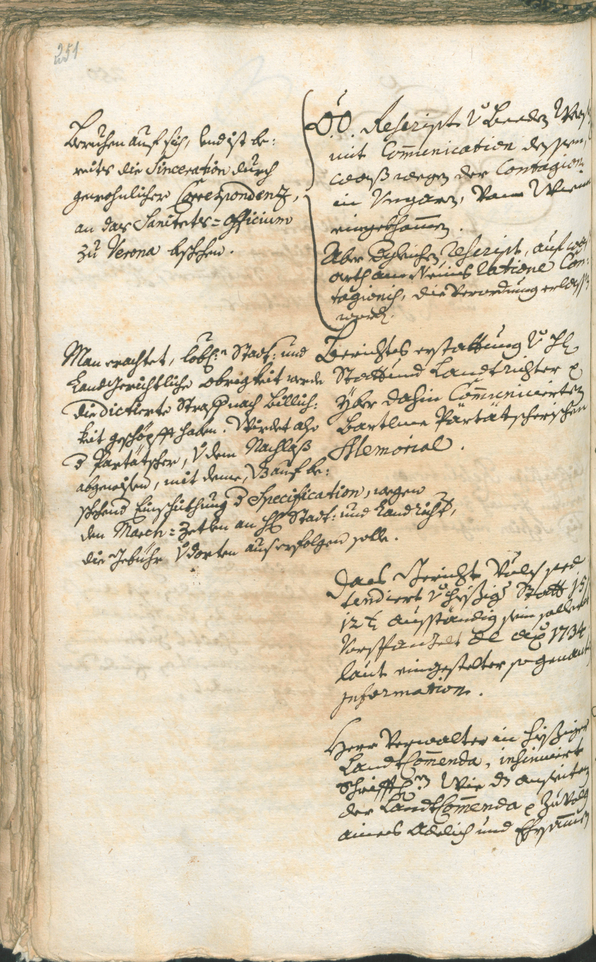 Archivio Storico della Città di Bolzano - BOhisto protocollo consiliare 1741/44 