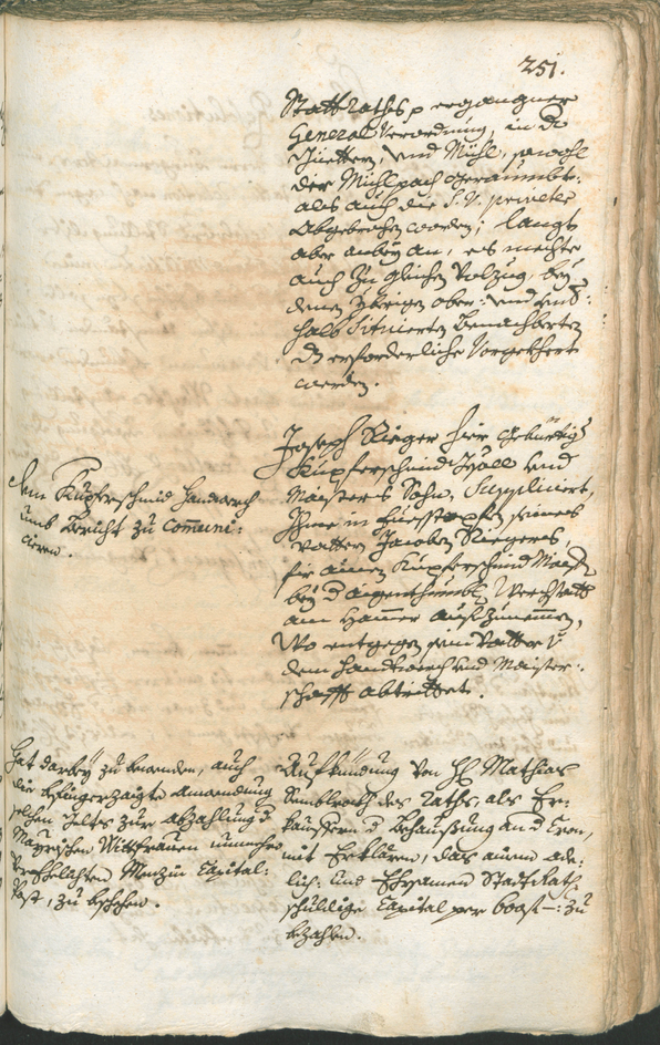 Civic Archives of Bozen-Bolzano - BOhisto Ratsprotokoll 1741/44 