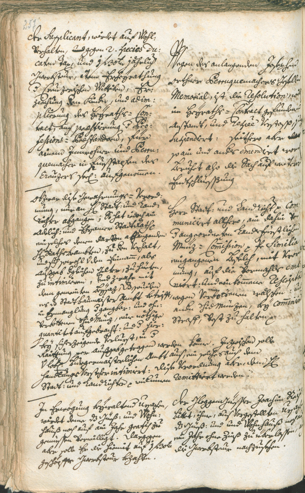 Civic Archives of Bozen-Bolzano - BOhisto Ratsprotokoll 1741/44 