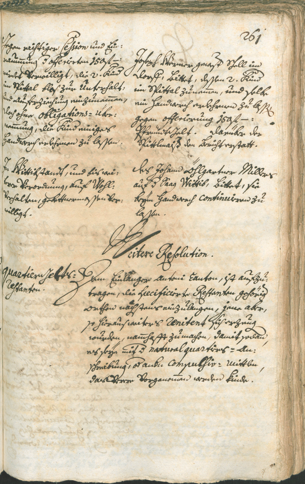 Stadtarchiv Bozen - BOhisto Ratsprotokoll 1741/44 