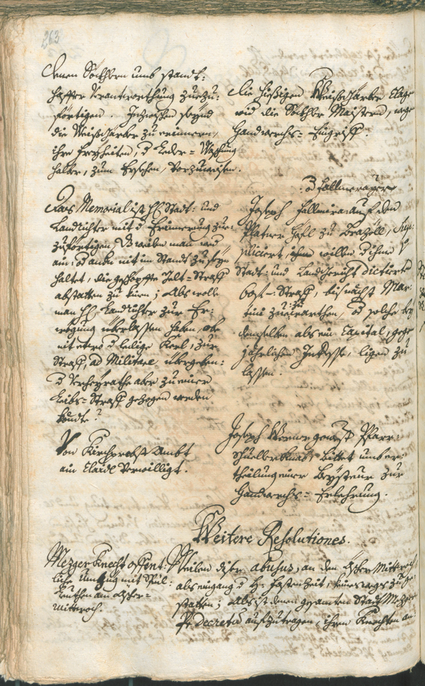 Archivio Storico della Città di Bolzano - BOhisto protocollo consiliare 1741/44 