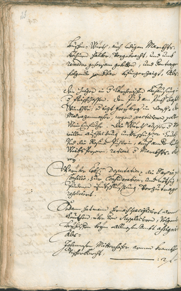 Archivio Storico della Città di Bolzano - BOhisto protocollo consiliare 1741/44 