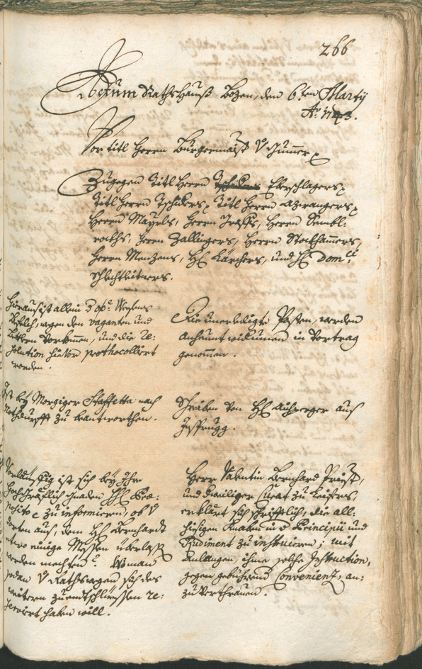 Archivio Storico della Città di Bolzano - BOhisto protocollo consiliare 1741/44 