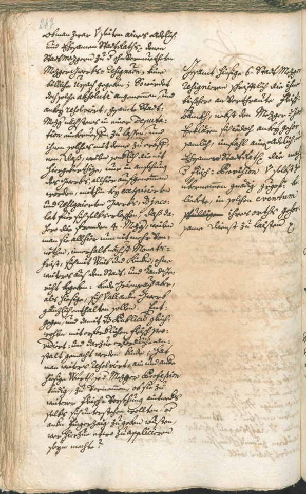 Stadtarchiv Bozen - BOhisto Ratsprotokoll 1741/44 