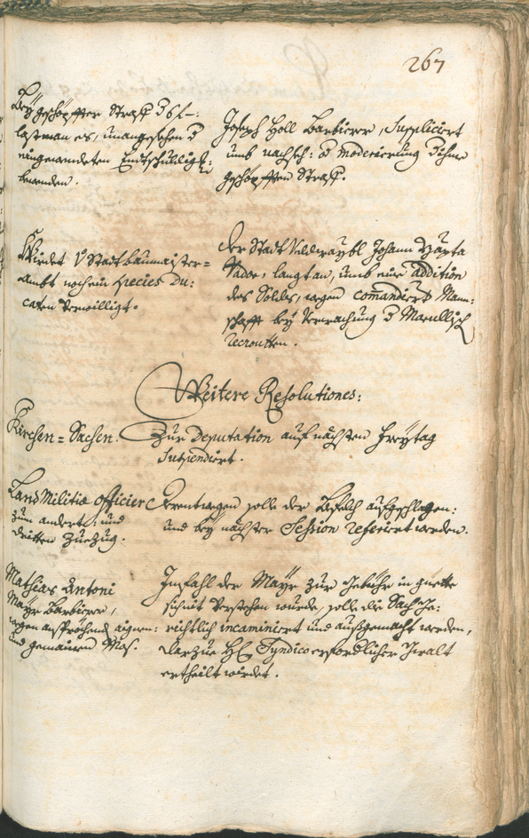 Archivio Storico della Città di Bolzano - BOhisto protocollo consiliare 1741/44 