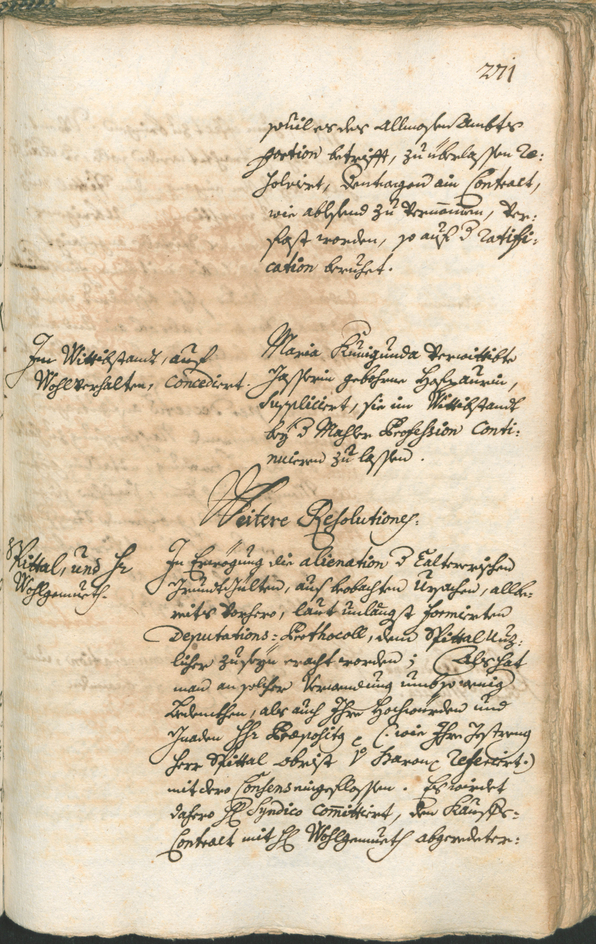 Archivio Storico della Città di Bolzano - BOhisto protocollo consiliare 1741/44 