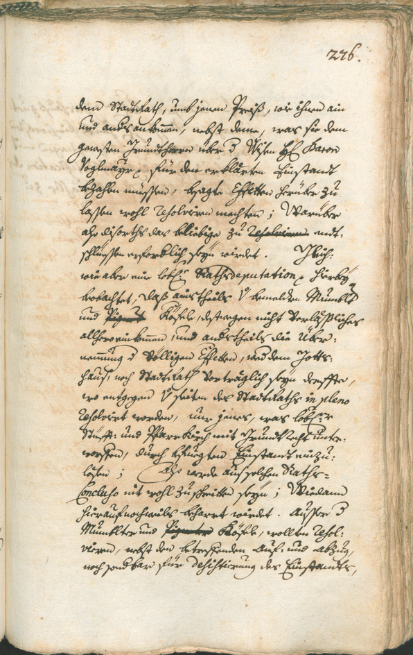 Stadtarchiv Bozen - BOhisto Ratsprotokoll 1741/44 