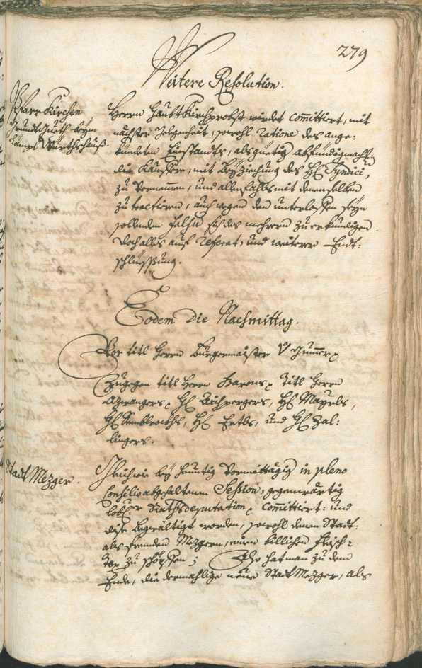 Archivio Storico della Città di Bolzano - BOhisto protocollo consiliare 1741/44 