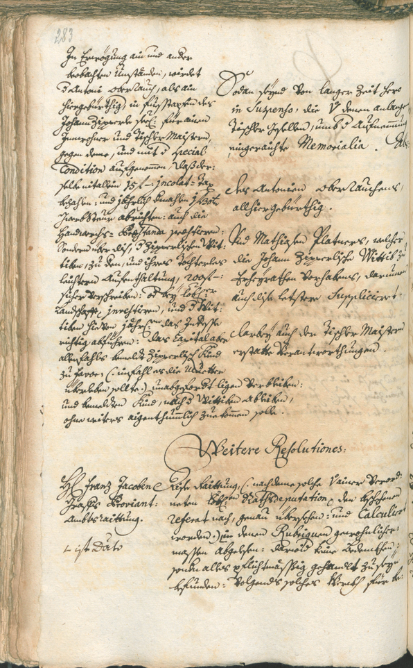 Civic Archives of Bozen-Bolzano - BOhisto Ratsprotokoll 1741/44 