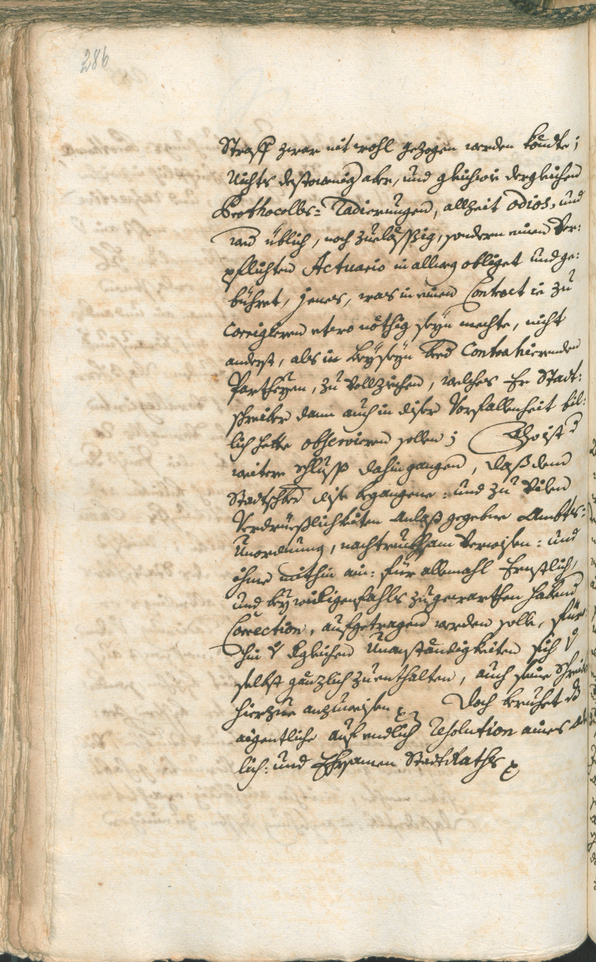 Stadtarchiv Bozen - BOhisto Ratsprotokoll 1741/44 