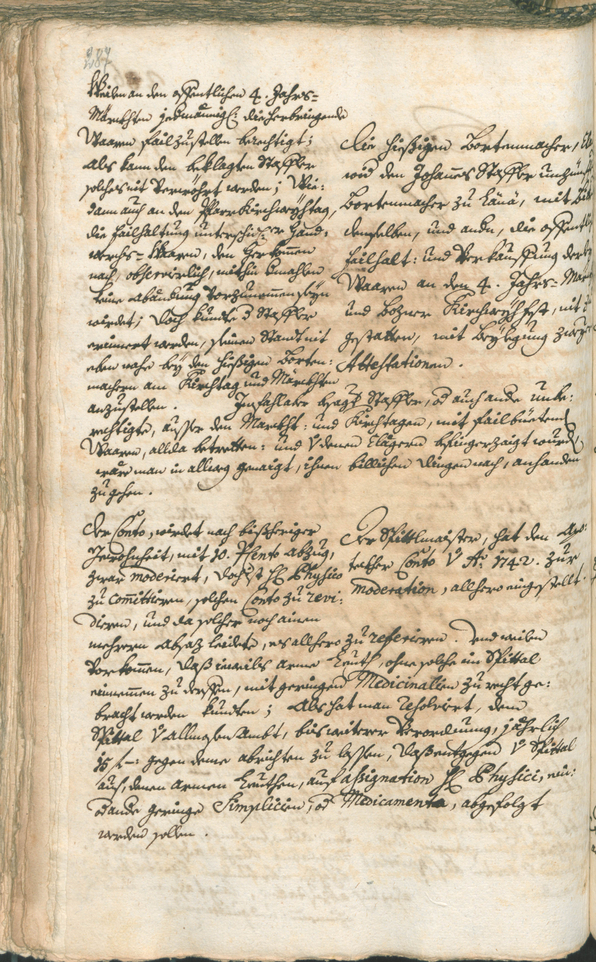 Civic Archives of Bozen-Bolzano - BOhisto Ratsprotokoll 1741/44 