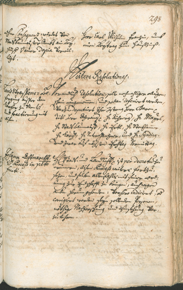 Civic Archives of Bozen-Bolzano - BOhisto Ratsprotokoll 1741/44 