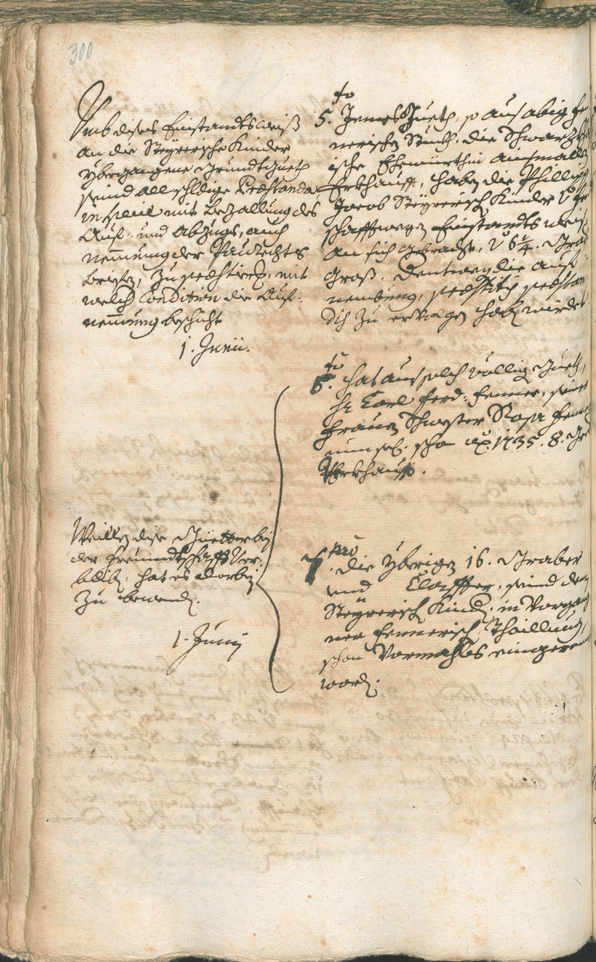 Stadtarchiv Bozen - BOhisto Ratsprotokoll 1741/44 