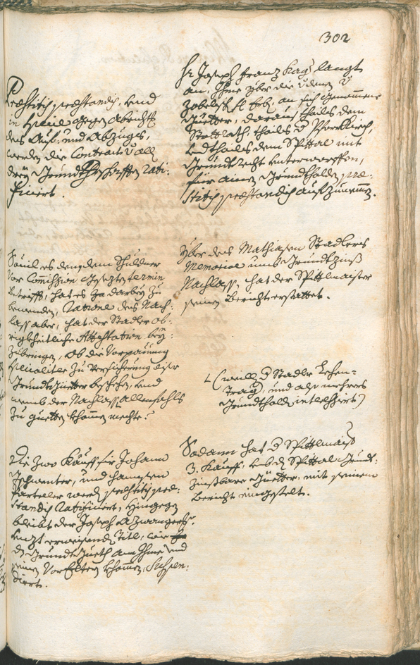 Stadtarchiv Bozen - BOhisto Ratsprotokoll 1741/44 