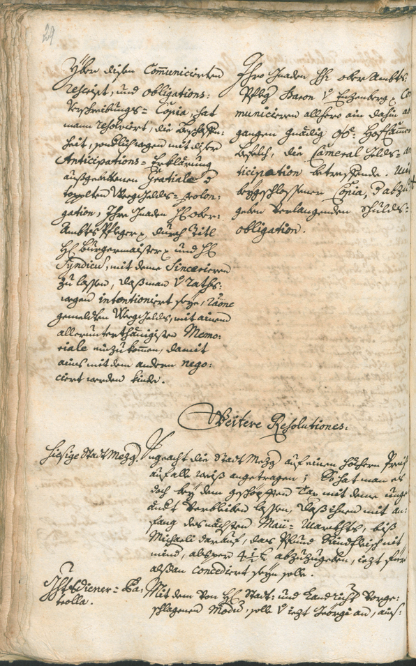 Civic Archives of Bozen-Bolzano - BOhisto Ratsprotokoll 1741/44 