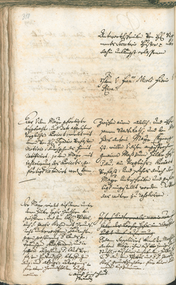 Archivio Storico della Città di Bolzano - BOhisto protocollo consiliare 1741/44 