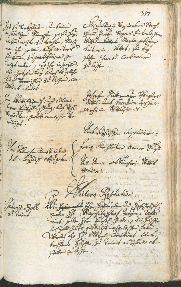 Civic Archives of Bozen-Bolzano - BOhisto Ratsprotokoll 1741/44 