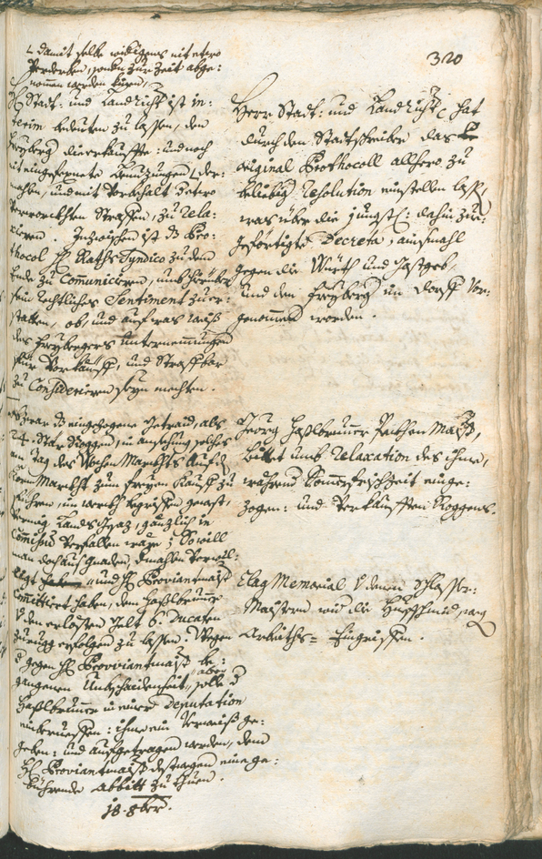 Archivio Storico della Città di Bolzano - BOhisto protocollo consiliare 1741/44 