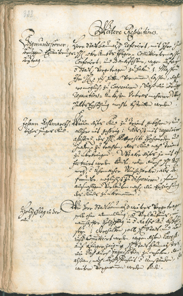 Archivio Storico della Città di Bolzano - BOhisto protocollo consiliare 1741/44 