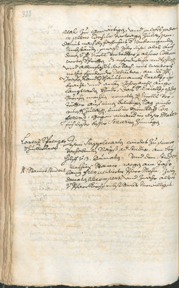 Stadtarchiv Bozen - BOhisto Ratsprotokoll 1741/44 