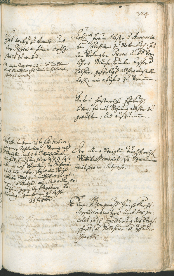 Stadtarchiv Bozen - BOhisto Ratsprotokoll 1741/44 