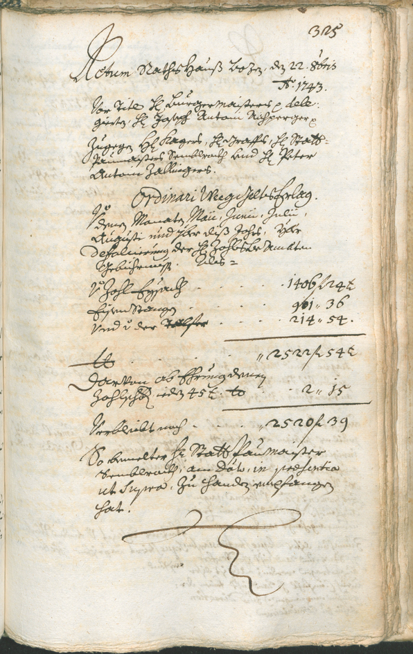 Civic Archives of Bozen-Bolzano - BOhisto Ratsprotokoll 1741/44 