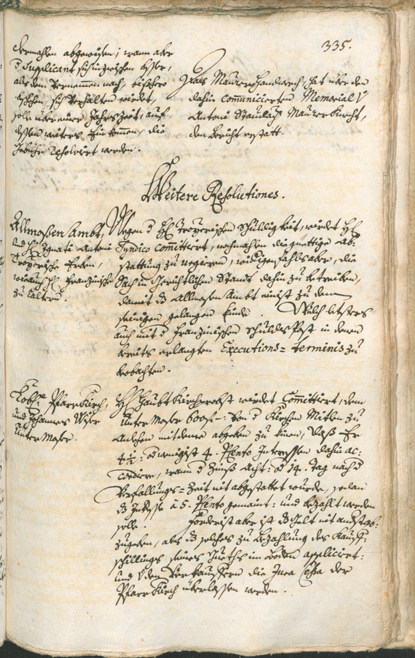 Civic Archives of Bozen-Bolzano - BOhisto Ratsprotokoll 1741/44 