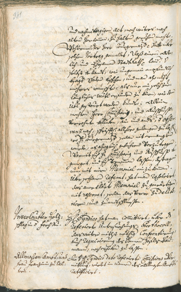 Archivio Storico della Città di Bolzano - BOhisto protocollo consiliare 1741/44 