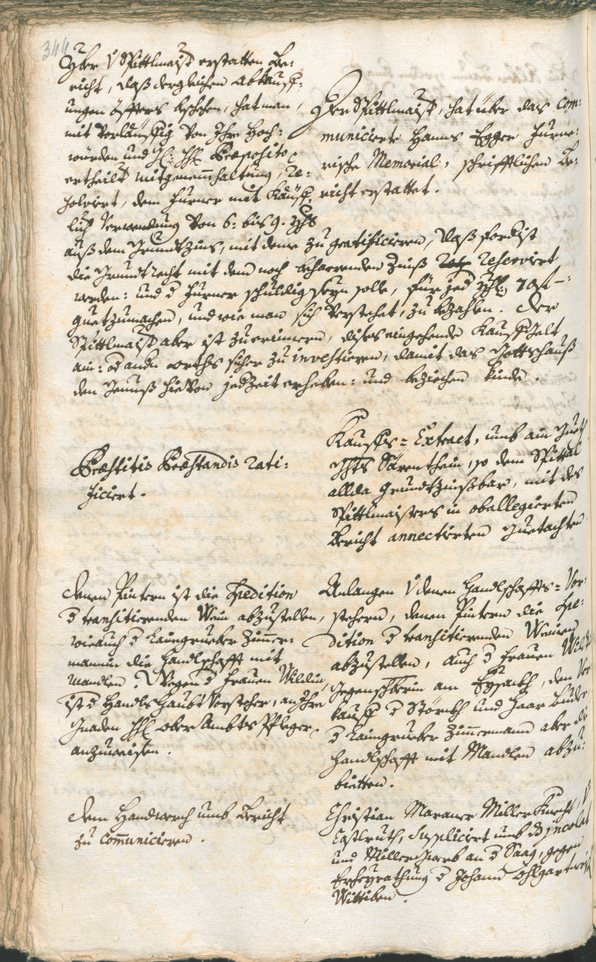 Civic Archives of Bozen-Bolzano - BOhisto Ratsprotokoll 1741/44 