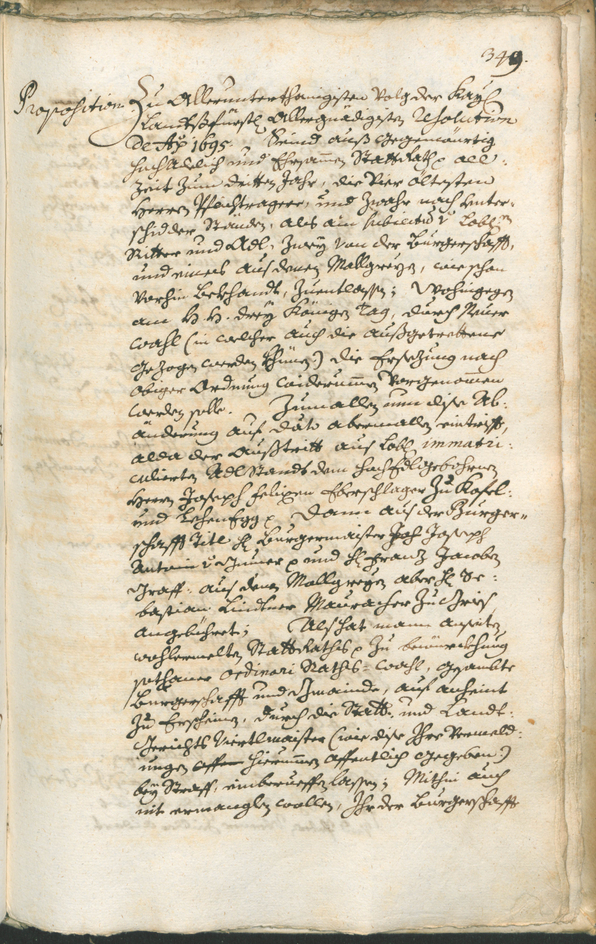 Archivio Storico della Città di Bolzano - BOhisto protocollo consiliare 1741/44 