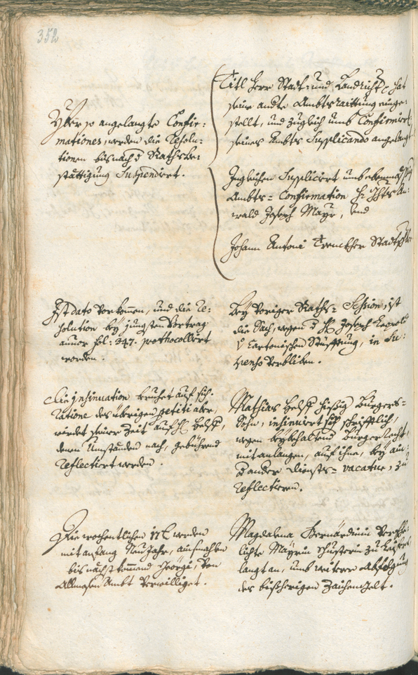 Archivio Storico della Città di Bolzano - BOhisto protocollo consiliare 1741/44 