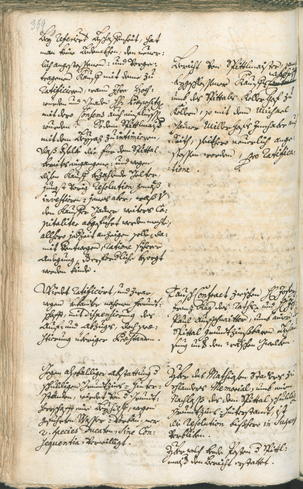 Civic Archives of Bozen-Bolzano - BOhisto Ratsprotokoll 1741/44 