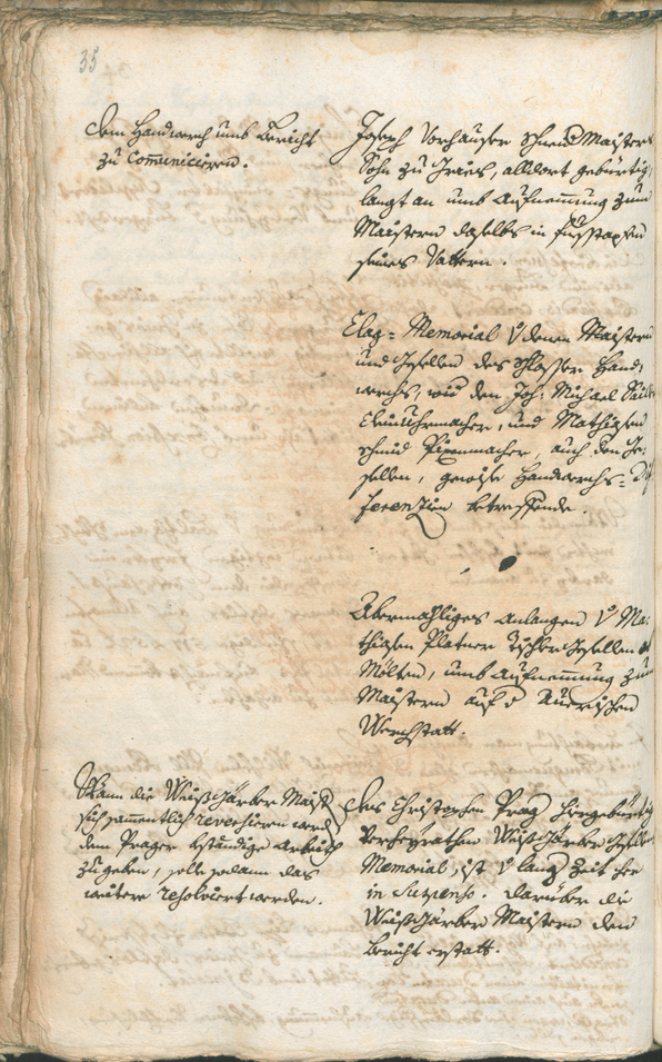 Stadtarchiv Bozen - BOhisto Ratsprotokoll 1741/44 