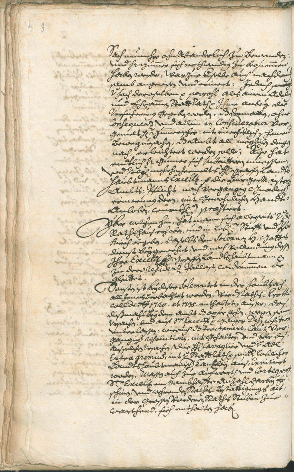 Stadtarchiv Bozen - BOhisto Ratsprotokoll 1741/44 