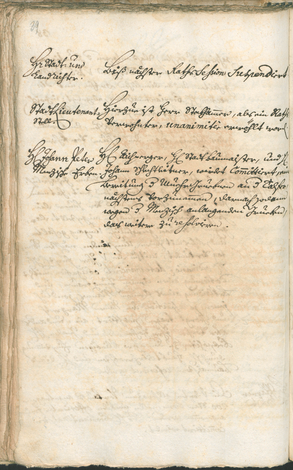 Archivio Storico della Città di Bolzano - BOhisto protocollo consiliare 1741/44 