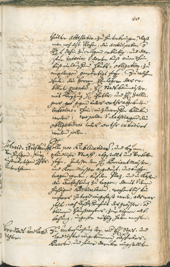 Civic Archives of Bozen-Bolzano - BOhisto Ratsprotokoll 1741/44 