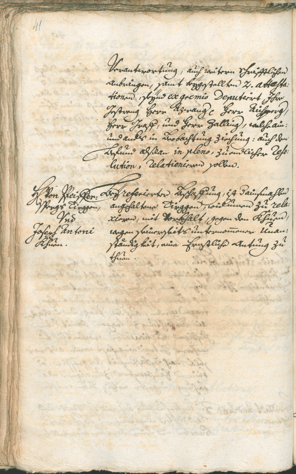 Archivio Storico della Città di Bolzano - BOhisto protocollo consiliare 1741/44 