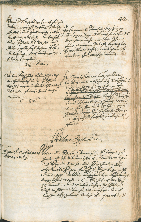 Archivio Storico della Città di Bolzano - BOhisto protocollo consiliare 1741/44 