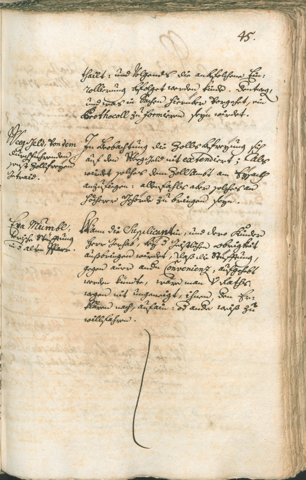 Stadtarchiv Bozen - BOhisto Ratsprotokoll 1741/44 