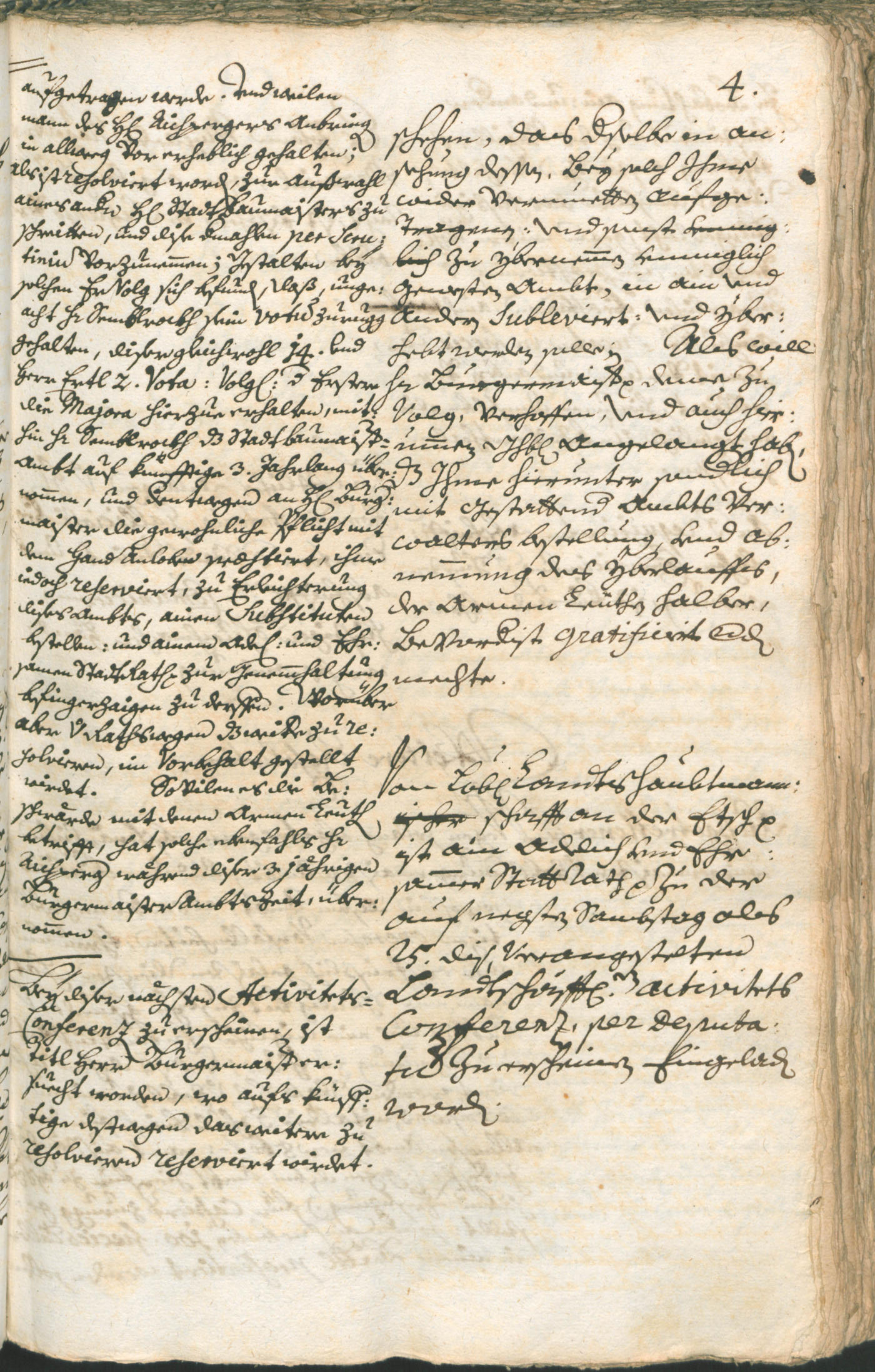 Stadtarchiv Bozen - BOhisto Ratsprotokoll 1741/44 
