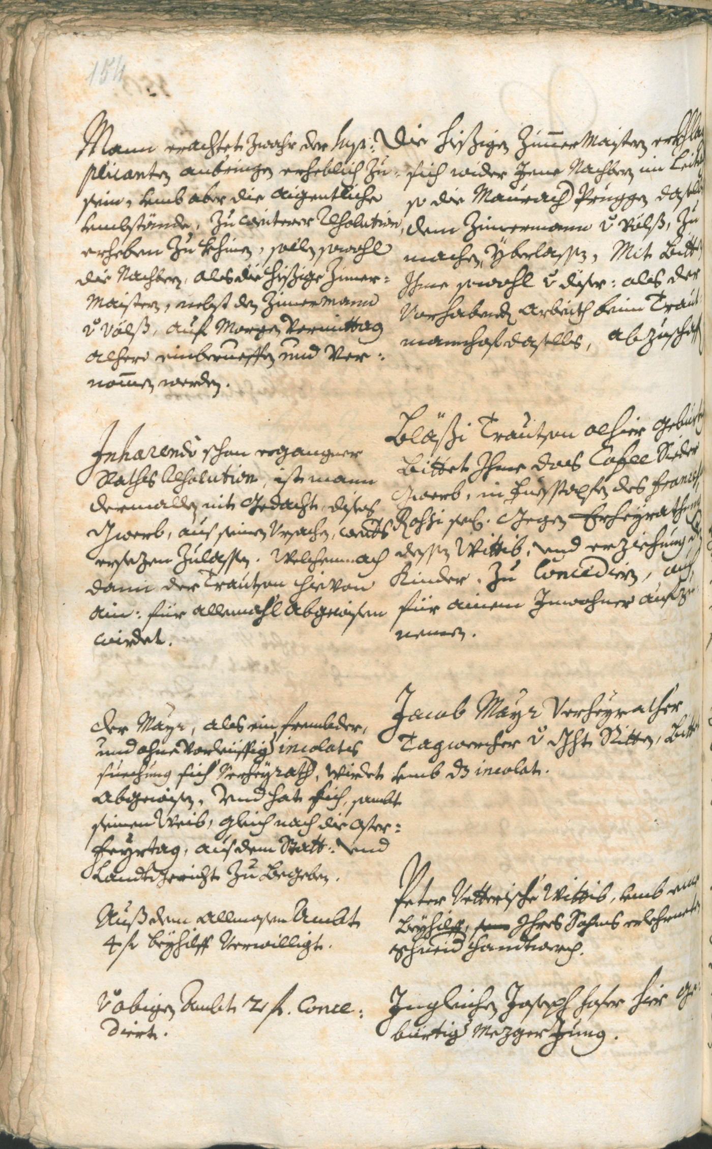 Civic Archives of Bozen-Bolzano - BOhisto Ratsprotokoll 1741/44 