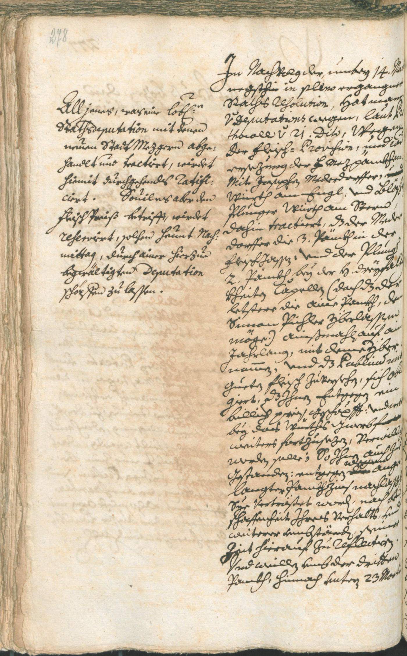 Civic Archives of Bozen-Bolzano - BOhisto Ratsprotokoll 1741/44 