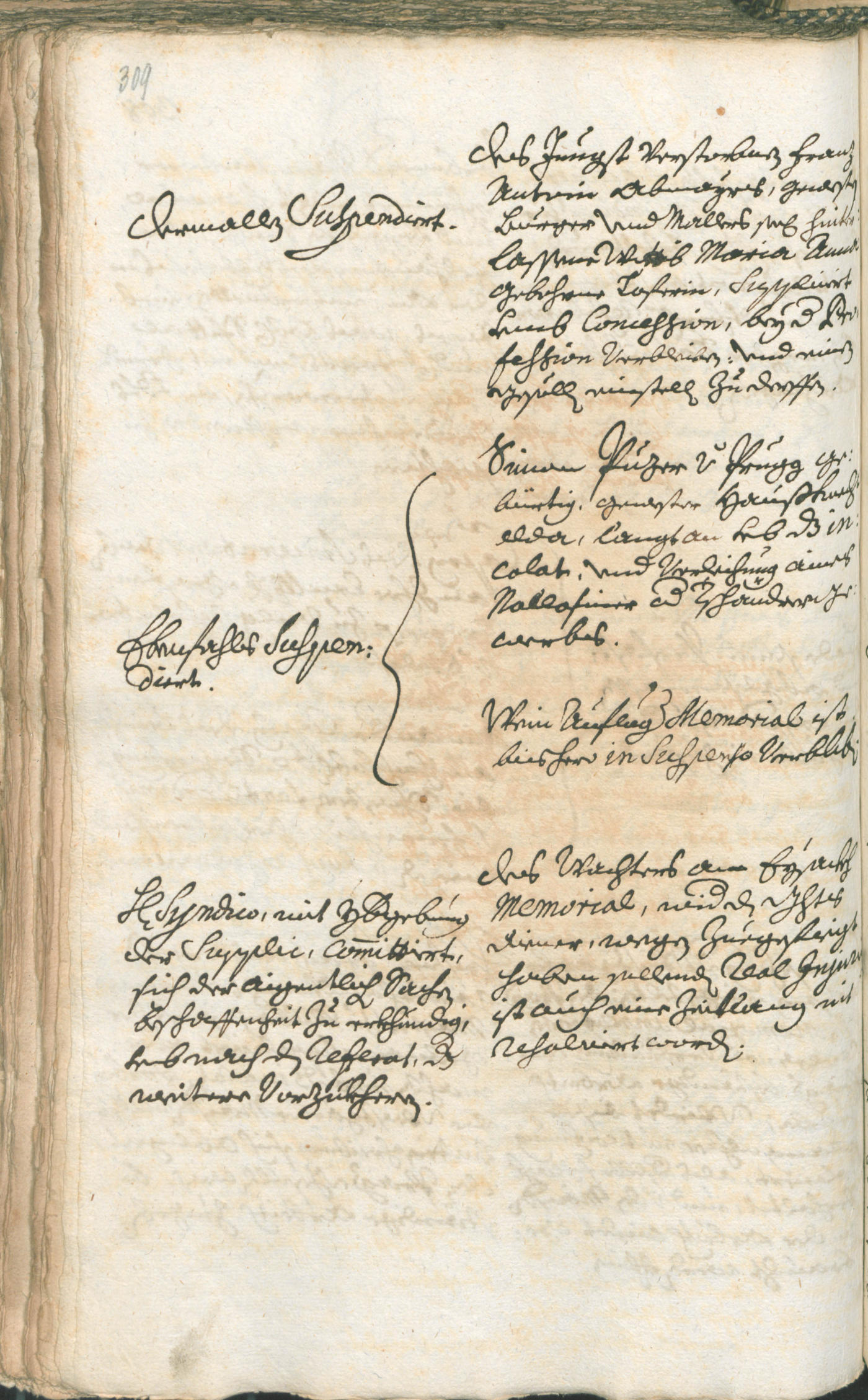 Stadtarchiv Bozen - BOhisto Ratsprotokoll 1741/44 